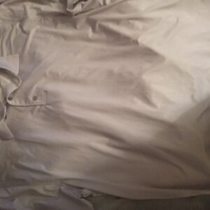 Classic White Button-Up Shirt